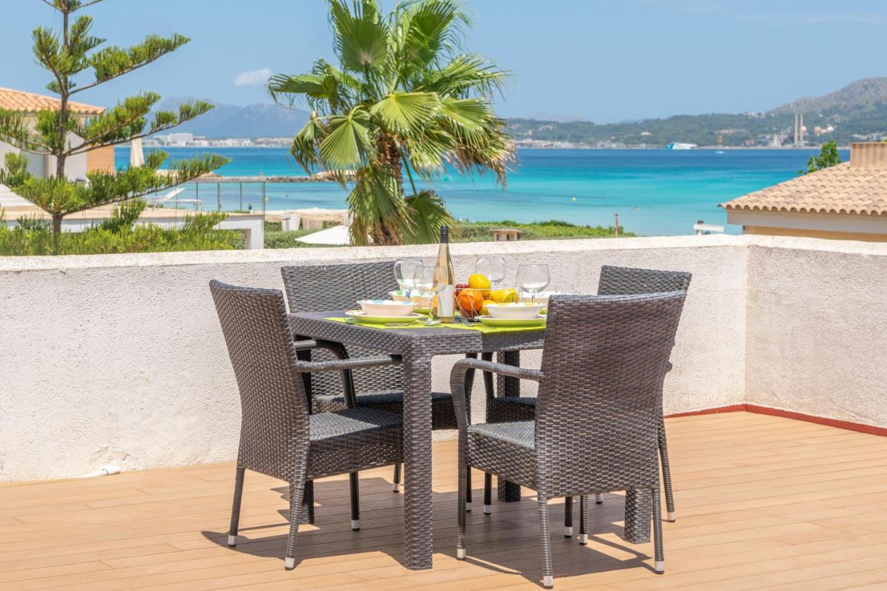 Villa Violeta De Mar Playa de Muro  Esterno foto