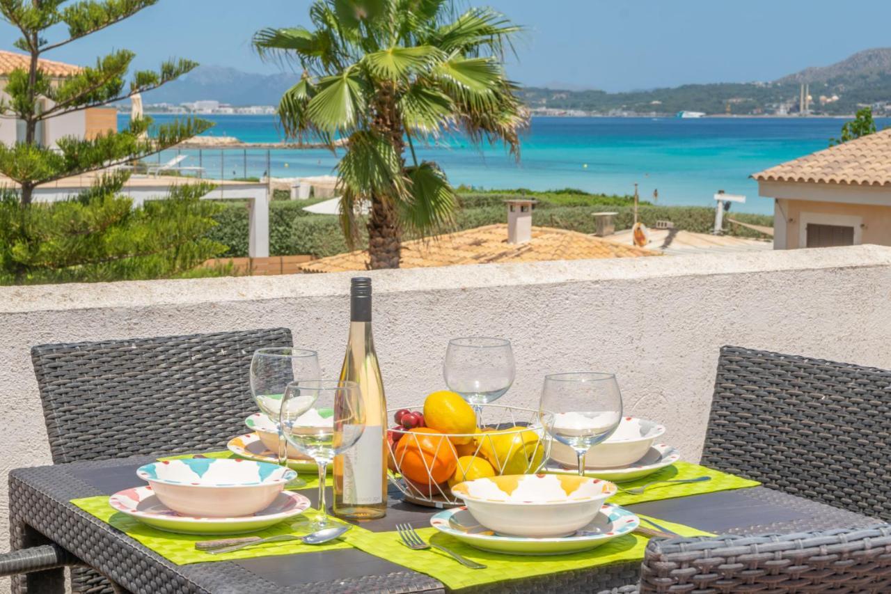 Villa Violeta De Mar Playa de Muro  Esterno foto